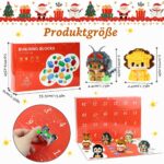 DBPBToU Adventskalender 2026 Kinder – 24 Mini Bausteine Tierwelt mit Montageanleitung – Bild 3