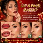 UCANBE Adventskalender Makeup 2026 – 24-teiliges Beauty-Set mit Lidschatten, Lippenstift & Tools – Bild 5