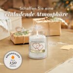 Yankee Candle Snow In Love grosse Duftkerze – 150 Stunden Brenndauer im Glas – Bild 3
