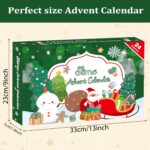KYEVIS Schleim Adventskalender 2026 – 24 Tage Slime Set mit Zubehör für Kinder – Bild 3
