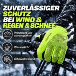 HIKENTURE Winterhandschuhe Wasserdicht mit 3M Thinsulate – Fahrradhandschuhe Unisex – Bild 9