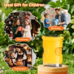 Ashfly Digitales Kindermikroskop 200x mit HD 2.0" Display – Tragbar & Wiederaufladbar – Bild 6