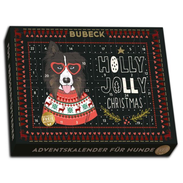 Bubeck Hipster Adventskalender für Hunde getreidefrei – Edition 2026