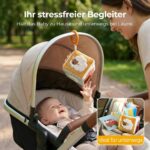 LET'S MAKE Baby Taschentuchbox – Montessori Sensorikspielzeug mit Knisterpapier & Spiegel – Bild 7