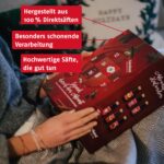 Rabenhorst Saft Adventskalender – 24 Direktsäfte in Glasflaschen, vegan & ohne Zuckerzusatz – Bild 2