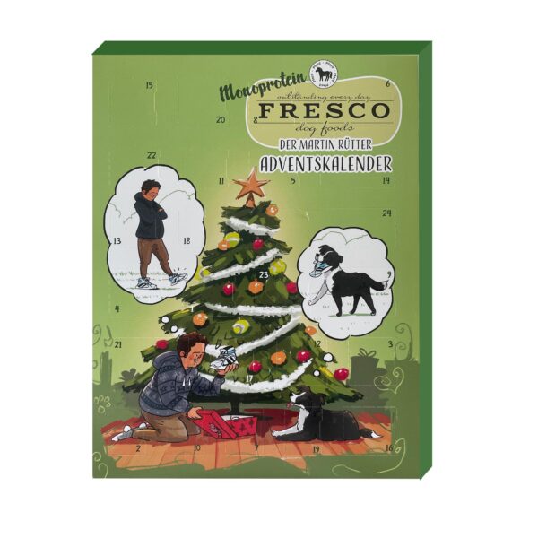 Fresco Dog Martin Rütter Adventskalender 2026 – 24 Pferdefleisch-Leckerli getreidefrei für alle Hunde