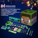 Minecraft Adventskalender 2026 mit 24 Überraschungen – Schreibwaren & Gadgets für Kinder – Bild 6