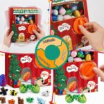 Adventskalender 2026 Kinder mit 3D-Tierfiguren & Kapselautomat – 24 Überraschungseier – Bild 4