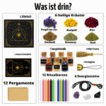KYEVIS Witchcraft Adventskalender 2026 – 24 Ritual-Sets mit Kristallen & Hexen-Zubehör – Bild 3