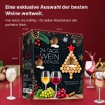 BOXILAND® Wein Adventskalender 2026 – 24 Weine à 0,25 l Rot, Weiss & Rosé – Bild 4
