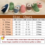 Misolin Hausschuhe Damen Winter mit Memory-Schaum – Warme Pantoffeln mit rutschfester Sohle – Bild 3
