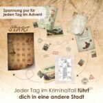 Rätsel Adventskalender 2026 – Der Fall Virus – Escape & Krimi Detektiv Spiel für die ganze Familie – Bild 3