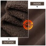 beifon Teddy Fleece Weste Damen – Ärmellose Plüschweste für Herbst & Winter – Bild 5