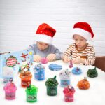 Funewest Schleim Adventskalender 2026 – 24 Tage Slime Kit mit verschiedenen Texturen für Kinder – Bild 4