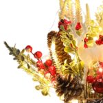 MYELLU Mini Weihnachtsbaum 28 cm – Künstlicher Christbaum für Tisch & Deko – Bild 4