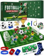 Doviden Fussball Adventskalender 2026 mit 24 Überraschungen – Weihnachtsgeschenk für Fussballfans