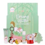 Accentra DREAMY WINTER Adventskalender für Mädchen – 24 Pflegeprodukte in grüner Box – Bild 4