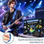 iZoeL Adventskalender 2026 Gitarrenplektren – 24er Set mit Zubehör für Gitarre & Bass – Bild 6