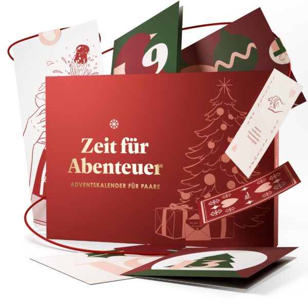 TIME TREASURES Adventskalender für Paare – 24 Date Challenges für mehr Zweisamkeit