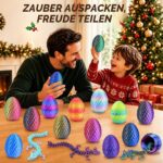 LOCYFENS Adventskalender 2026 – 24 Dracheneier mit beweglichen Drachen-Figuren für Kinder ab 3+ – Bild 6