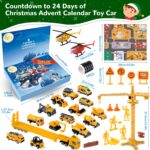 iZoeL Adventskalender 2026 mit 24 Baufahrzeugen – Weihnachtskalender für Jungen 3–12 Jahre – Bild 3