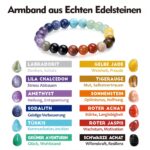 Echehi Schmuck Adventskalender 2026 – 24 Edelstein Schmuckstücke für Frauen & Mädchen – Bild 3