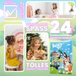BlueY Adventskalender 2026 – 24 Haargummis & Haarspangen für Mädchen – Bild 3