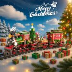 Rubypop Adventskalender 2026 – Zug-Bausteinset mit 24 Überraschungen für Kinder – Bild 2