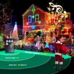 NEXVIN 20M LED Lichterkette 200er mit Bewegungssensor & Weihnachtsmusik – Strombetrieben – Bild 3