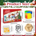 CHMMY Adventskalender 2026 – 24 Knobel-Rätsel aus Metall & Holz für die ganze Familie – Bild 3