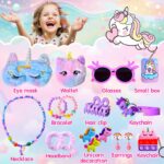 Einhorn Adventskalender 2026 für Mädchen – 24 Überraschungen mit Schmuck & Spielzeug – Bild 4