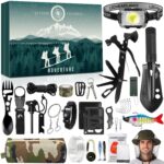 iZoeL Adventskalender Survival Werkzeuge 2026 – 24 Premium Outdoor Tools für Männer