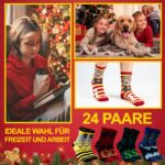 Get Trend Harry Potter Socken Adventskalender 2026 – 24 Paar Damen Socken (Grösse 33-39) – Bild 3