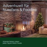 GreatVita Adventskalender Nüsse 2026 – 24 Premium Snacks mit Nüssen & Schokolade – Bild 3