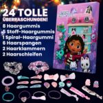 Gabby's Dollhouse Adventskalender 2026 – 24 Haar-Accessoires für Mädchen – Bild 6