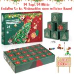 Joozmui Adventskalender 2026 – 1100 Bausteine Weihnachtsbaum für Kinder – Bild 7