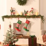 Valery Madelyn 180cm Weihnachtsgirlande grün mit 20 LED Timer – Premium Tannengirlande – Bild 3