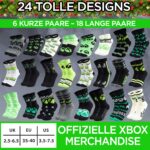 Get Trend Xbox Socken Adventskalender – 24 Paar Gaming Socken für Jungen & Teens (EU 35-40) – Bild 6