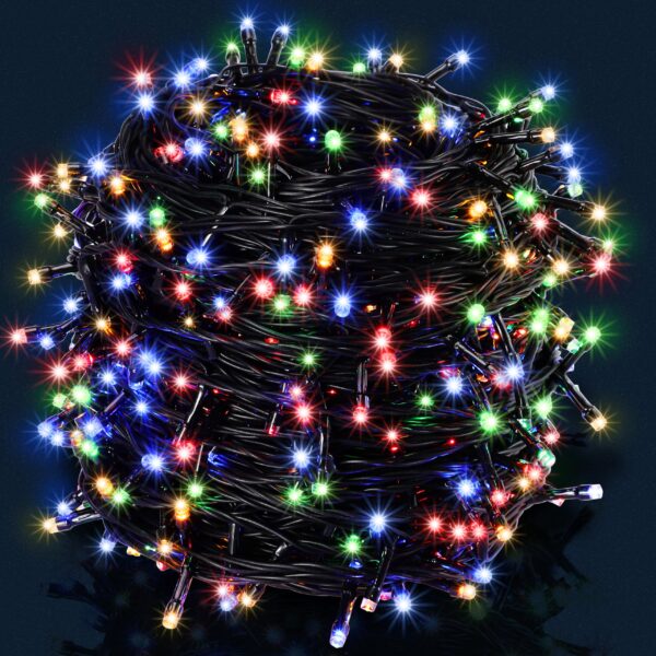 Monzana® Lichterkette 400 LED 40m – IP44 Weihnachtsbeleuchtung für Innen & Aussen