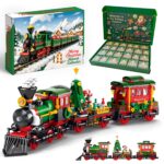 Rubypop Adventskalender 2026 – Zug-Bausteinset mit 24 Überraschungen für Kinder