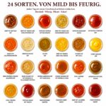 He-Ju Saucen Adventskalender 2026 – 24 Feinkost-Saucen & Dips in Gläschen – Bild 3