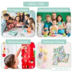 BONNYCO Mochi Squishy Set 80 Stück – Kawaii Squeeze Toys mit Aufbewahrungsbox für Kindergeburtstag – Bild 9