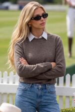 Arach&Cloz Wolle-Blend Pullover Damen – Eleganter Strickpullover mit Rundhals – Bild 5