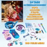 Disney Stitch Adventskalender 2026 – 24 Überraschungen mit Schreibwaren & Accessoires für Kinder – Bild 3