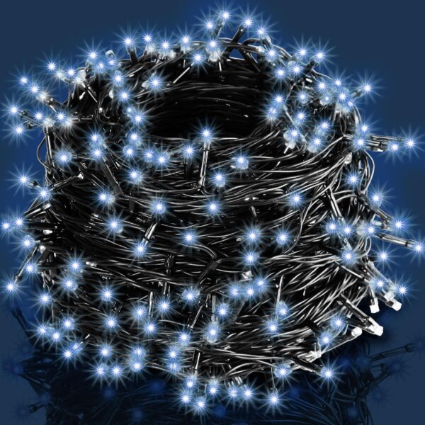 MONZANA Lichterkette 400 LED 40m – Spritzwassergeschützt für Innen & Aussen
