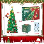 Joozmui Adventskalender 2026 – 1100 Bausteine Weihnachtsbaum für Kinder – Bild 3