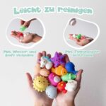 BONNYCO Mochi Squishy Set 80 Stück – Kawaii Squeeze Toys mit Aufbewahrungsbox für Kindergeburtstag – Bild 6