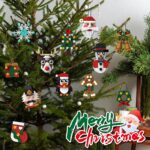 Conalaa Adventskalender 2026 – 12-teiliges Weihnachtsschmuck Bauset für Kinder ab 6 Jahren – Bild 2