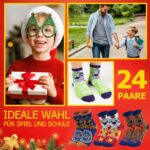 Get Trend Paw Patrol Chase Socken Adventskalender – 24 Paar für Kinder Grösse 27-31 – Bild 4