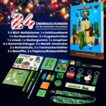 Minecraft Adventskalender 2026 – 24 Überraschungen mit Schreibwaren & Gadgets für Kinder – Bild 6